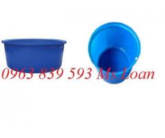 Bán thùng nhựa tròn 500L nuôi cá hàng chính hãng giá rẻ / 0963.839.593 Thanh Loan