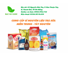 Bạc Hà Xanh -nhà phân phối cung cấp sỉ nguyên liệu trà sữa miền Trung Tây Nguyên