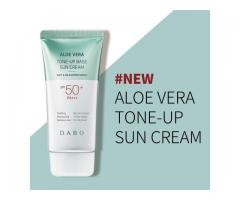 Kem chống nắng Lô Hội dưỡng da, nâng tone DABO Aloe Vera Tone-up Base Sun Cream