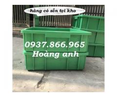 Thùng nhựa đặc b9 giá tốt