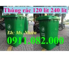 Thanh lý 1000 thùng rác 120l 240l 660l giá rẻ- thùng rác giá rẻ tại cần thơ- lh 0911082000