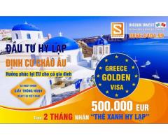 Đầu tư BĐS HY LẠP 500k euro nhận ngay GOLDEN VISA CHÂU ÂU