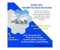 Đào tạo nghiệp vụ KHAI HẢI QUAN tại TP.HCM