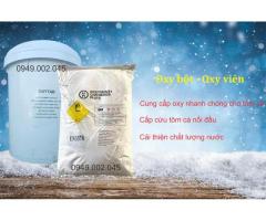 Sodium Percarbonate - Oxy bột, Oxy viên cho tôm cá