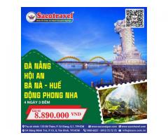 Đà Nẵng – Hội An – Bà Nà – Huế - Động Phong Nha (4n3đ) Saco Travel