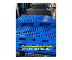 Pallet nhựa cũ giá rẻ tại Long An